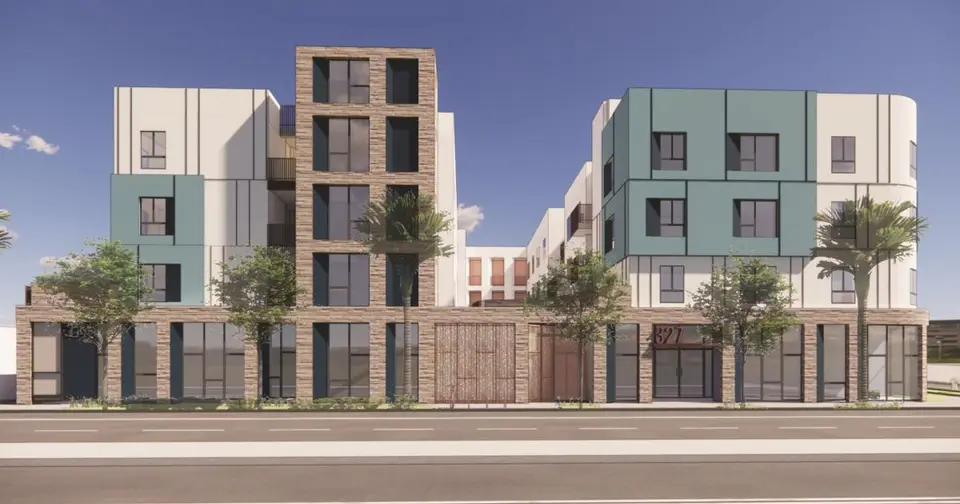 First Affordable Housing Building Nears Completion in San Pedro Redevelopment