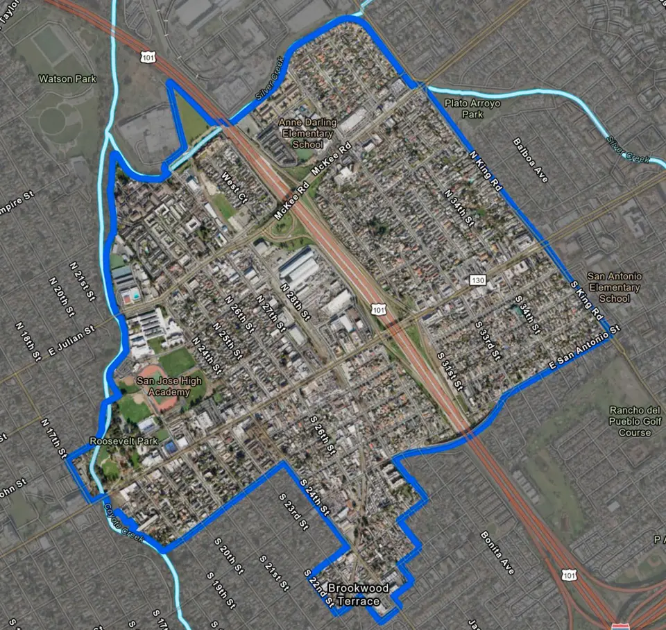 San Jose Releases Draft EIR for Five Wounds Urban Village Master Plan
