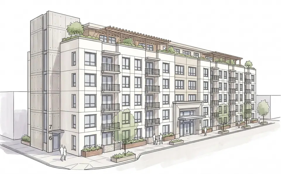 Preliminary Application Filed for 98-Unit Apartment Project in Palo Alto