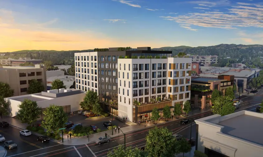 Walnut Creek Planning Commission Reviews 104-Unit Mixed-Use Project on Mount Diablo Boulevard