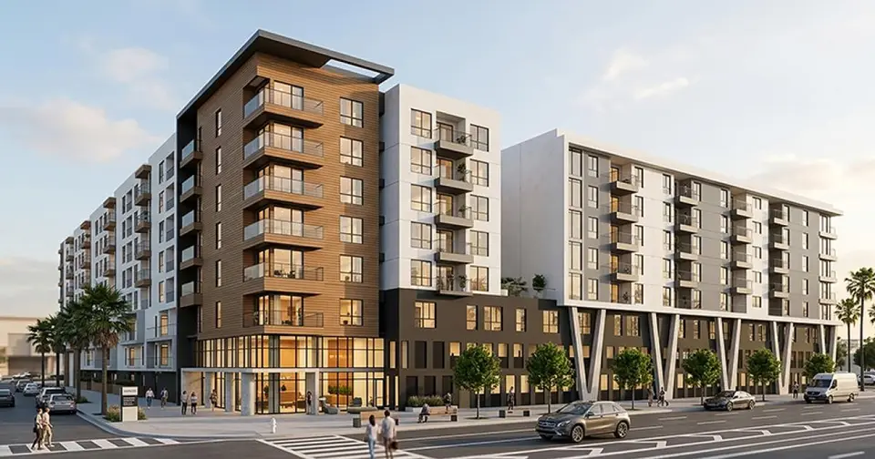 Construction Advances on 408-Unit Carina at MainPlace Apartments in Santa Ana
