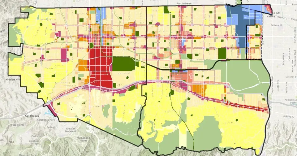 Los Angeles Southwest Valley Community Plans Release Draft EIR, Proposing Significant Zoning Updates