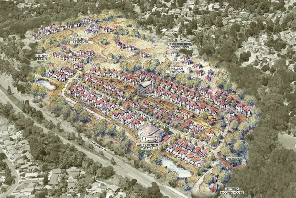 Formal Application Filed for 165 Single-Family Homes on Former Holy Names University Campus in Oakland