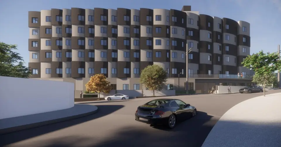 Vertical Construction Progresses for 189-Unit Affordable Housing Project in Echo Park