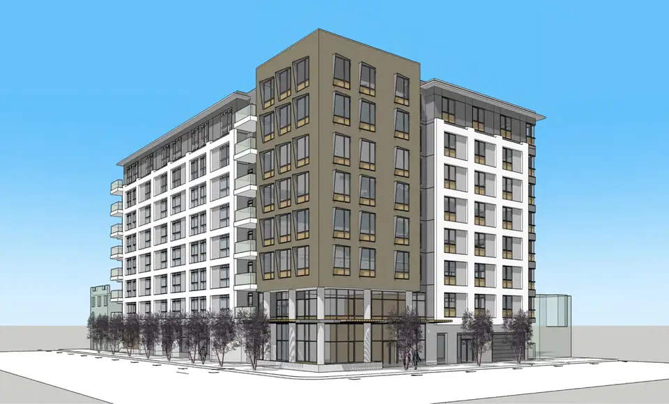 Expanded Eight-Story Residential Development Proposed at 3300 Geary Boulevard in San Francisco
