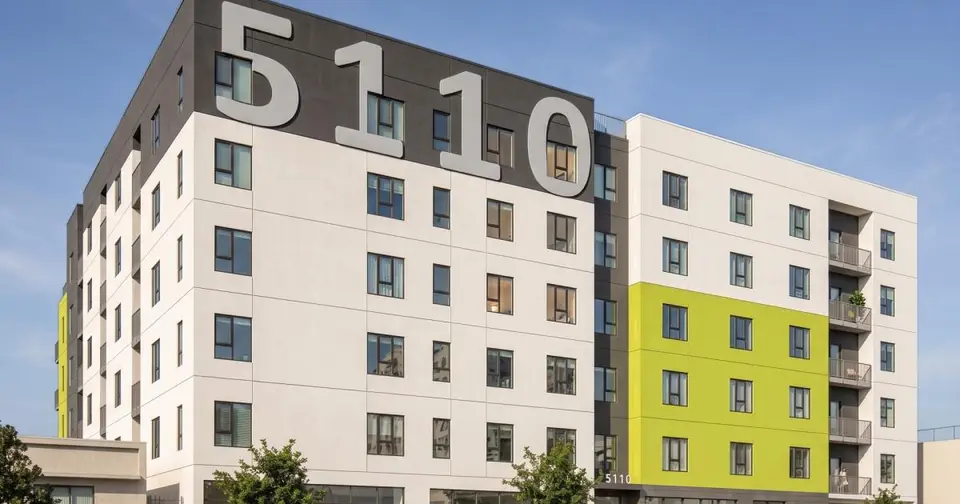 Wood Framing Advances on 124-Unit Affordable Housing Project in Los Angeles' Mid-City