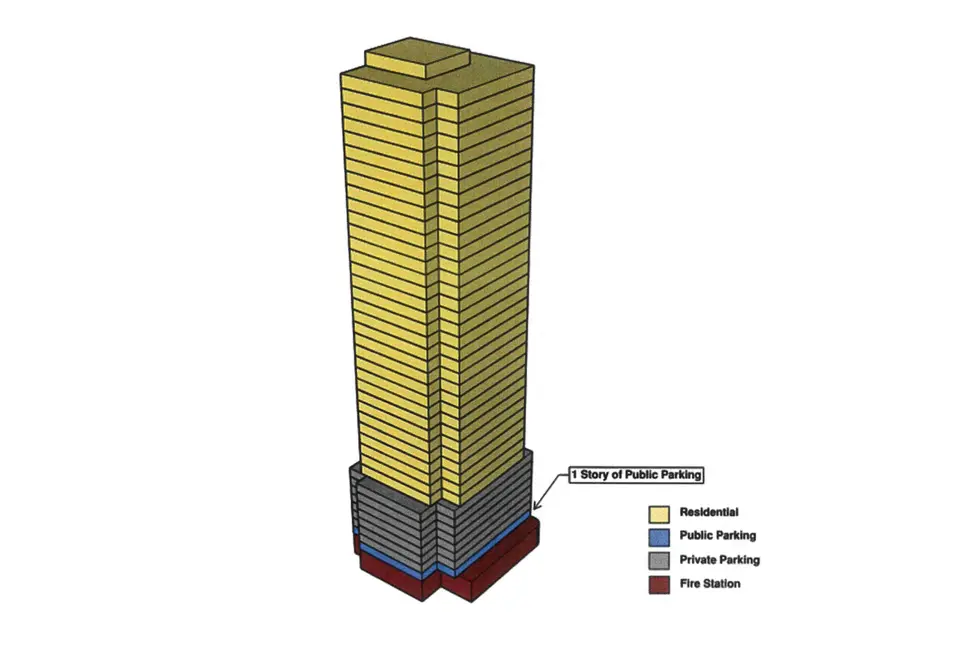 ACRE Communities Proposes Mixed-Income Residential Tower with Fire Station in Miami