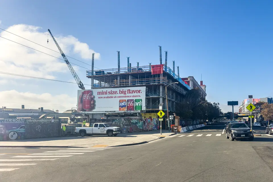 West Oakland's 34th & San Pablo Affordable Housing Development Reaches Third Floor