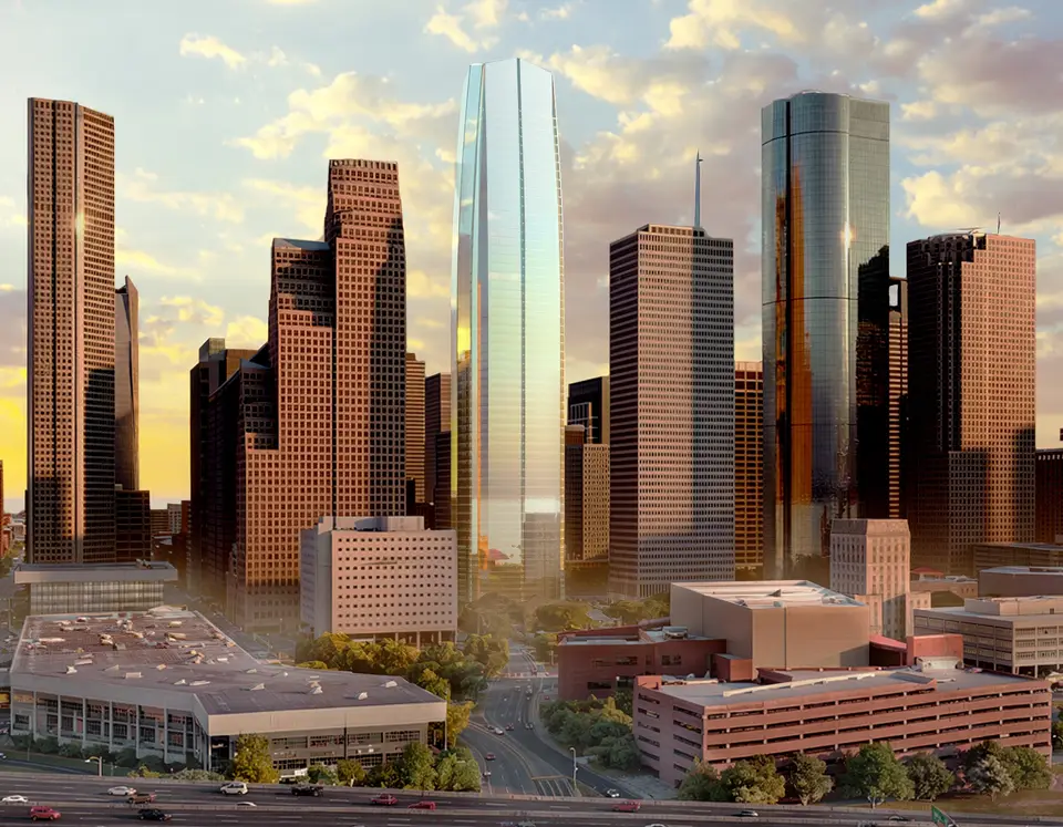 New Skyscraper Proposed for Downtown Houston on City-Owned Site at 611 Walker