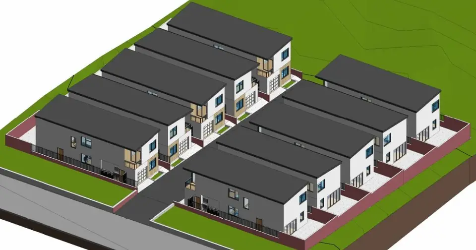 Ten Small Lot Homes with Junior ADUs Proposed in Sylmar, Los Angeles