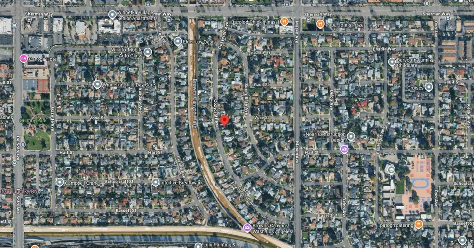 Five Small-Lot Homes and Three ADUs Proposed in Winnetka