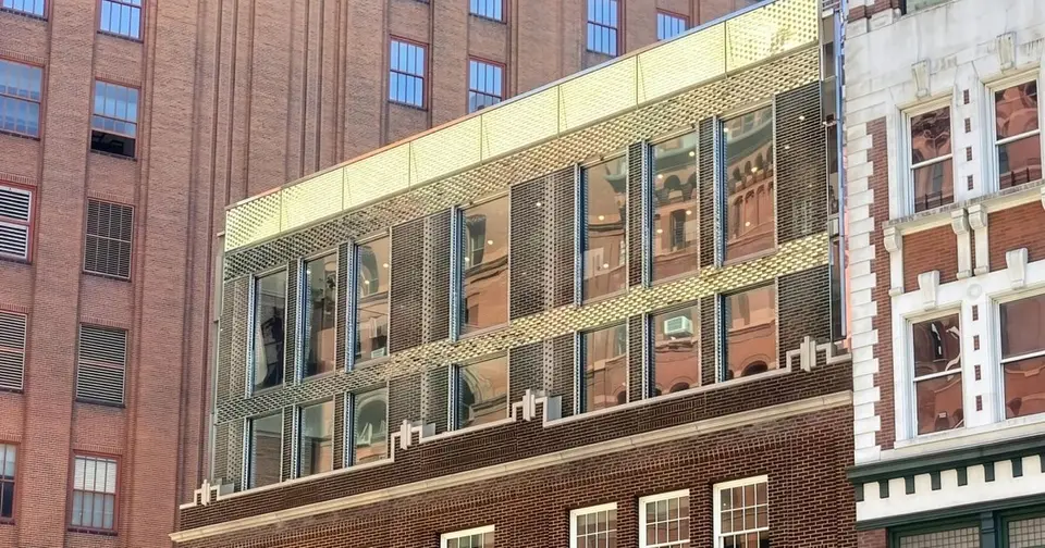 Tribeca's 50 Hudson Street Redevelopment Unveils Unique Glass Brick Facade